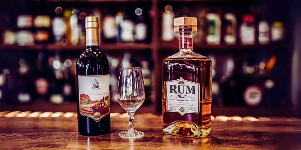can you mix rum and wine.
